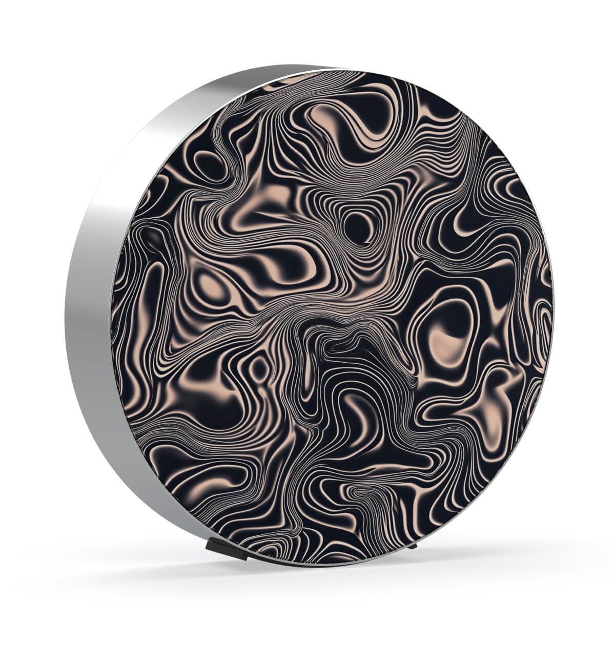 BeoSound Edge mit montiertem Nyra Stoffcover